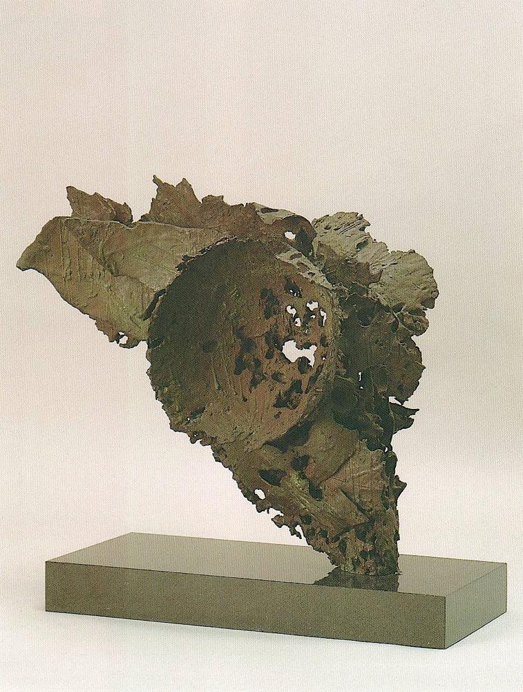 【購入特価】ブロンズ彫刻　ニューヨーク近代美術館収蔵作家　向井良吉作　《蝶》 オブジェ